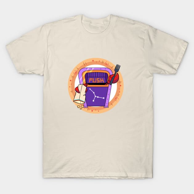 Trash Cancer - Theme Park Zodiac T-Shirt by DisneyDan